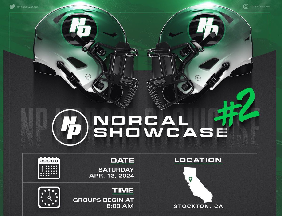 Excited to compete this weekend at the @NPShowcases in California.