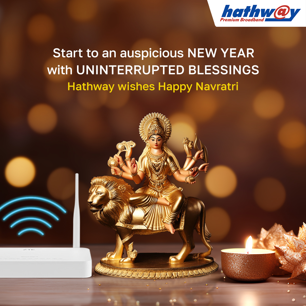 This Navratri keep surfing through endless blessings with friends and family! Hathway wishing you all a very happy and auspicious #Navratri! #Hathway #Navratri2024 #NavratriSpecial #HathwayBroadband #BroadbandConnection #InternetConnection #Broadband