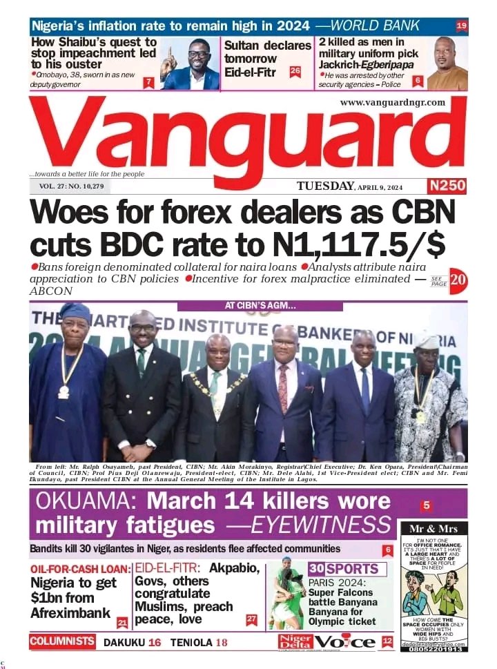 📰 FG tackles mounting electricity debt, hikes tariff for Band A
📰FG may get $1bn Afreximbank loan in May

Join @GeorgeNatural1 analyze the #headlines on #PressTalk on the #KissBreakfastShow 

 08098998898 or 09131699390

#KissBreakfast #KissFMLagos #HealthTuesday #HealthTalk