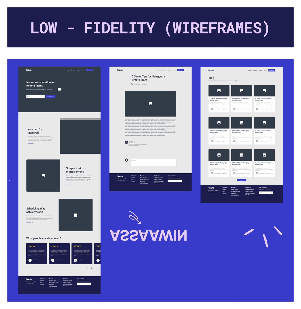 assaawin's tweet image. Hey Dev designers 👋
Operation - #FigmaToWebflow
E.p 07 - Wireframes
 
Adventure unfolds where inspiration leads was successful and skeleton of the web pages has been created, awaiting client review in E.p 08
  
Keep Learning !!!
Consistency is the key 💪
#buildinpublic