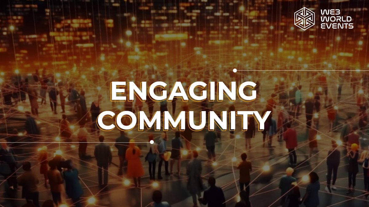 Web3WorldEvents's tweet photo. 🤝 At #Web3WorldEvents, community is everything. We're more than just an event; we're a vibrant ecosystem of #innovators, #collaborators, and #changemakers. 

Join us as we build bridges, forge partnerships, and propel the #decentralizedrevolution forward! 

#CryptoEvents https://t.co/R04HiAxhLG