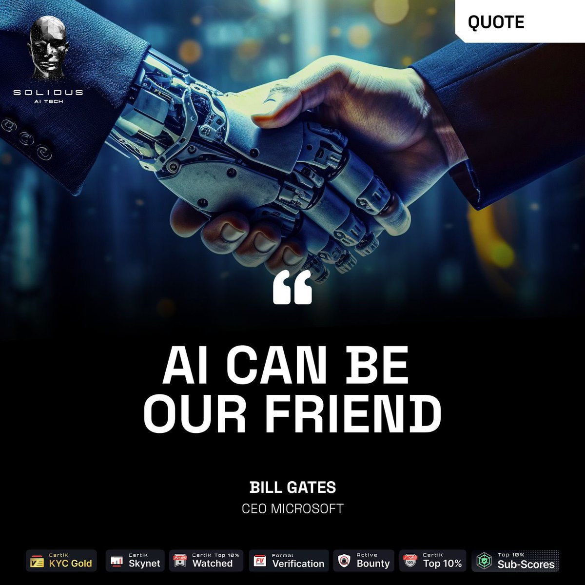 AI Can Be Our Friend -Bill Gates