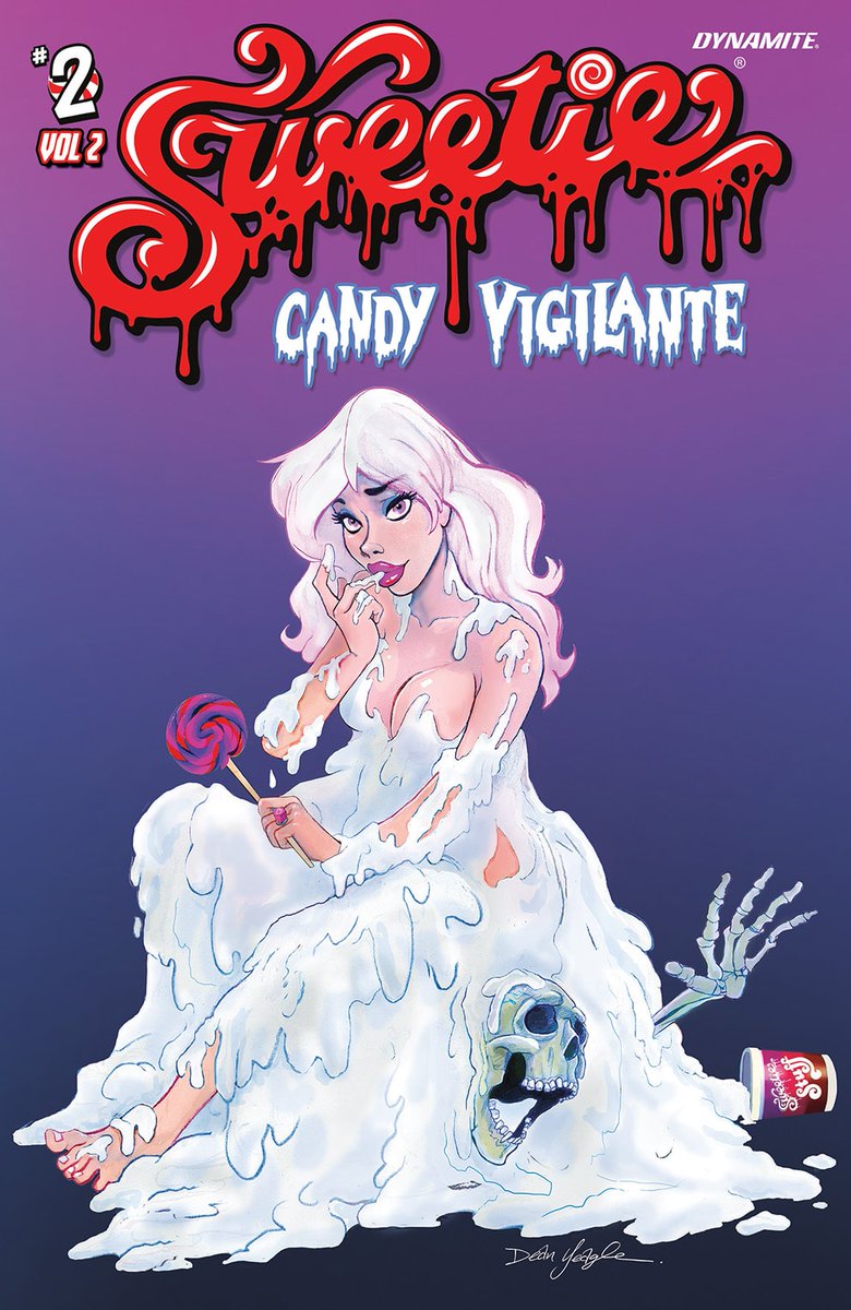 Sweetie Candy Vigilante Vol. 2 #2 preview. In the wake of the hostile “Sugartown Showdown” street battle, Sweetie and her “swirly pop” formation entourage regroup victorious at the Candy Vigilante factory headquarters in Brooklyn #comics ... graphicpolicy.com/2024/04/09/pre…