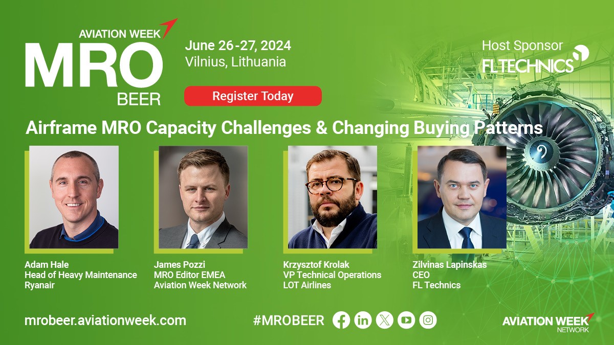 With grand expansion plans on the mind of many MROs in the region, does the industry have enough resources (capital, human and parts) to sustain this growth? Hear from leading MROs and airlines! Register today >> utm.io/ugxOq #MROBEER #AviationWeek #MRO #Aviation