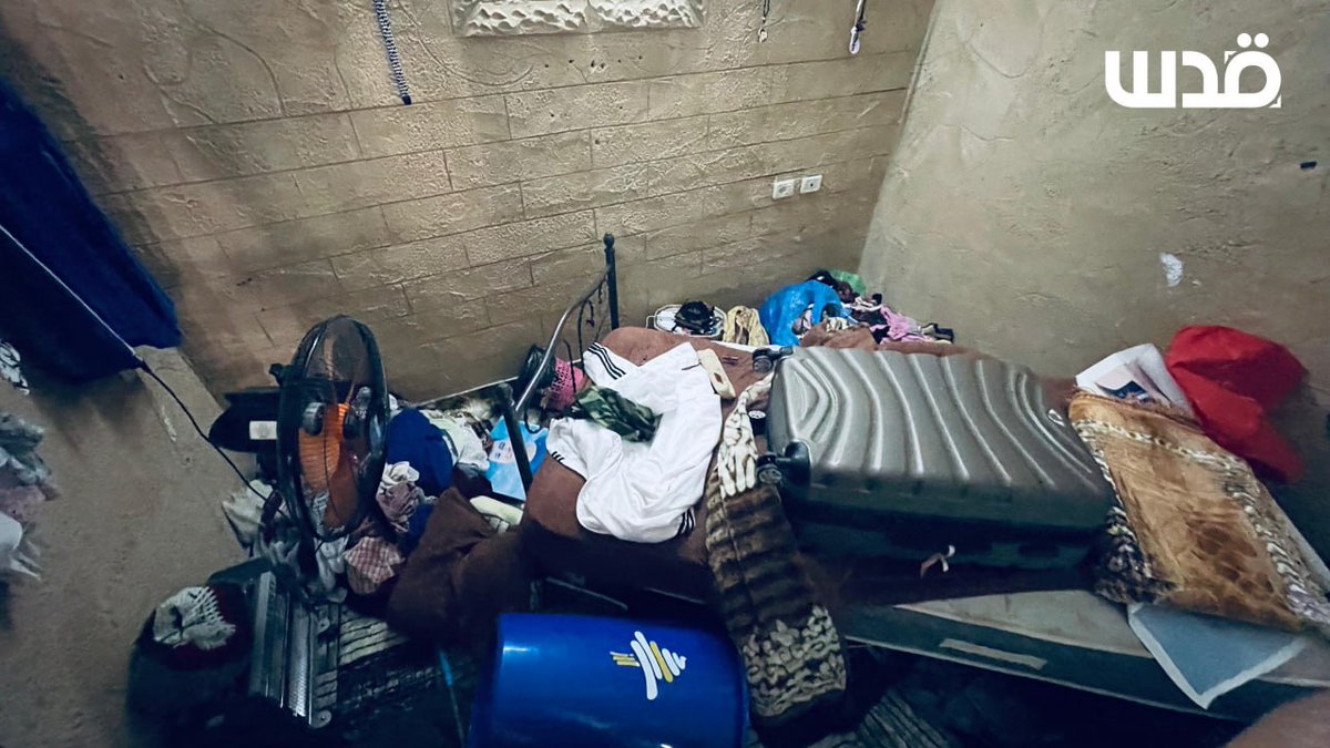 تغطية صحفية: قوات الاحتلال تعيث خراباً داخل منازل في مخيم بلاطة اقتحمتها فجر اليوم.