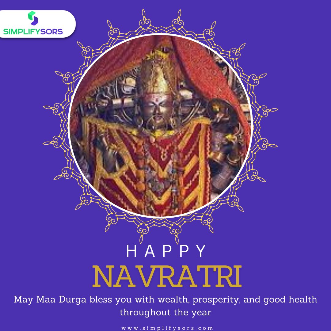 Simplifysors_'s tweet photo. This Navratri, celebrate discipline and patience - two virtues key to successful mutual fund investing. 
Shubh Navratri! https://t.co/FA1gZCHdqr