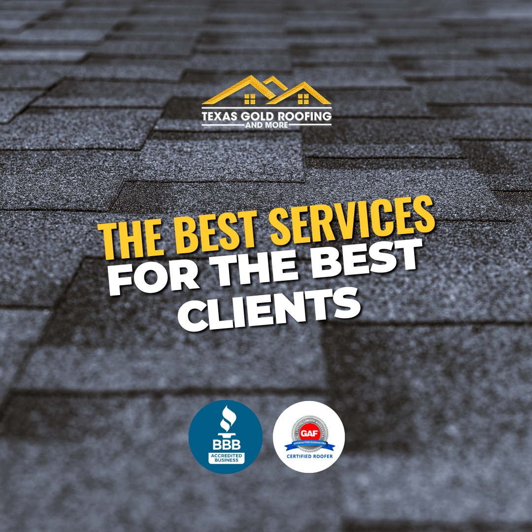 🌟 Elevate Your Roofing Experience with Texas Gold Roofing, LLC! 🏠 With over 20 years of industry expertise, we offer bespoke services tailored to surpass your expectations. 
Choose excellence with #TexasGoldRoofing #SuperiorCraftsmanship #Dallas #Houston #Austin