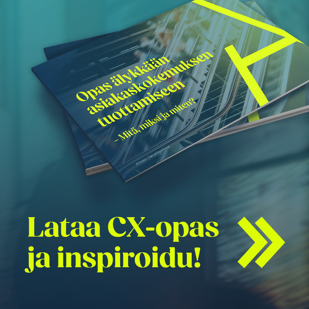 AVALONtweets's tweet photo. Asiakaskokemus on tärkeä kilpailutekijä. Lataa oppaamme ja selvitä, miten panostukset asiakaskokemukseen johtavat liiketoimintasi uuteen kukoistukseen.

Lataa opas: https://t.co/SMJ1Wwntsk

#asiakaskokemus #cx #icx https://t.co/T7BQ8DQ8Xo