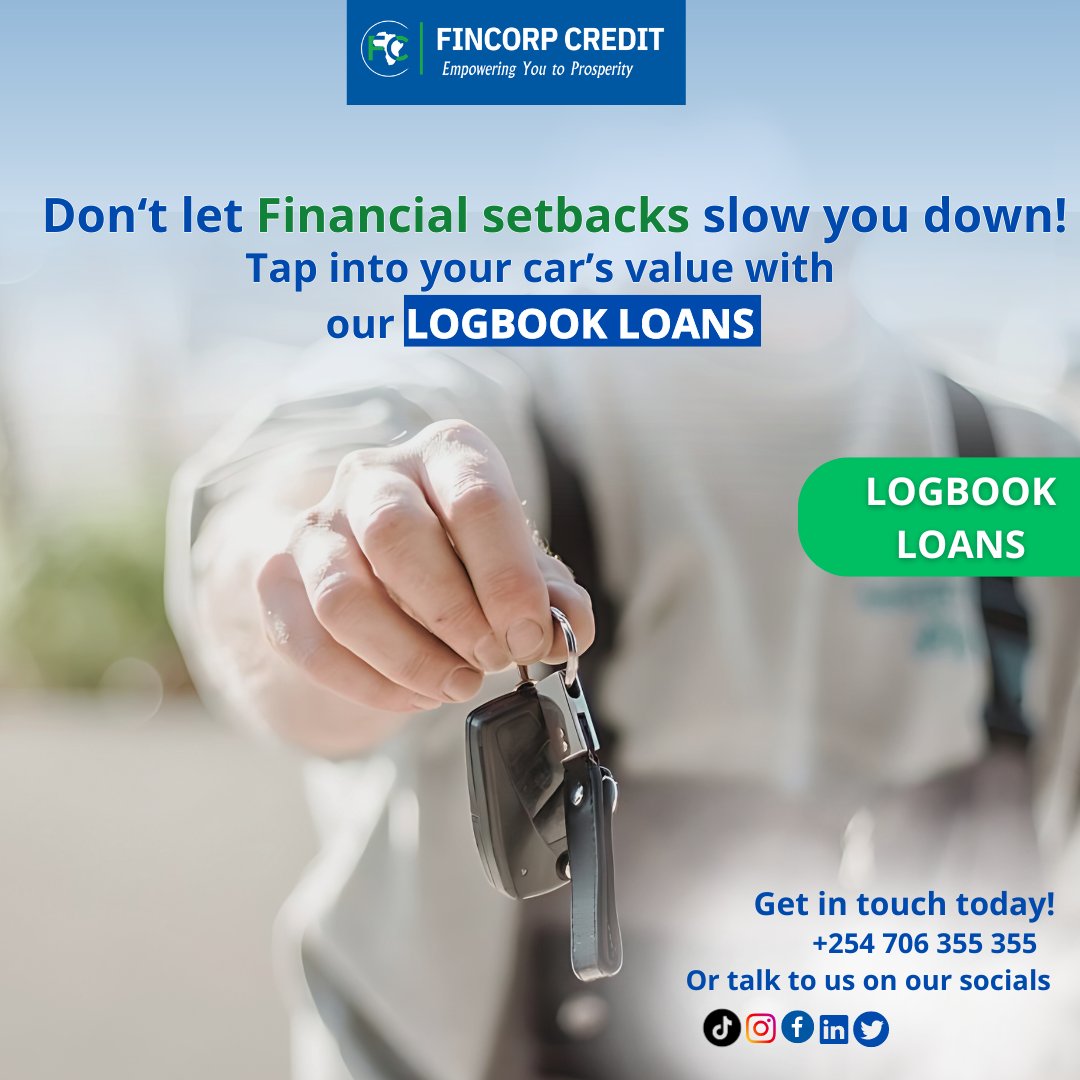 Don't let financial setbacks slow you down! Tap into your car's value with our impactible logbookloans.
#logbookloans
#fincorpcredit