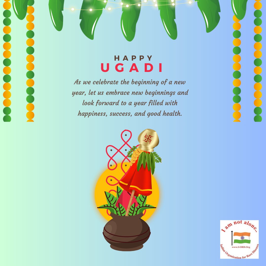 As we celebrate the beginning of a new year, let us embrace new beginnings and look forward to a year filled with happiness, success, and good health. #HappyUgadi #GudiPadwa2024