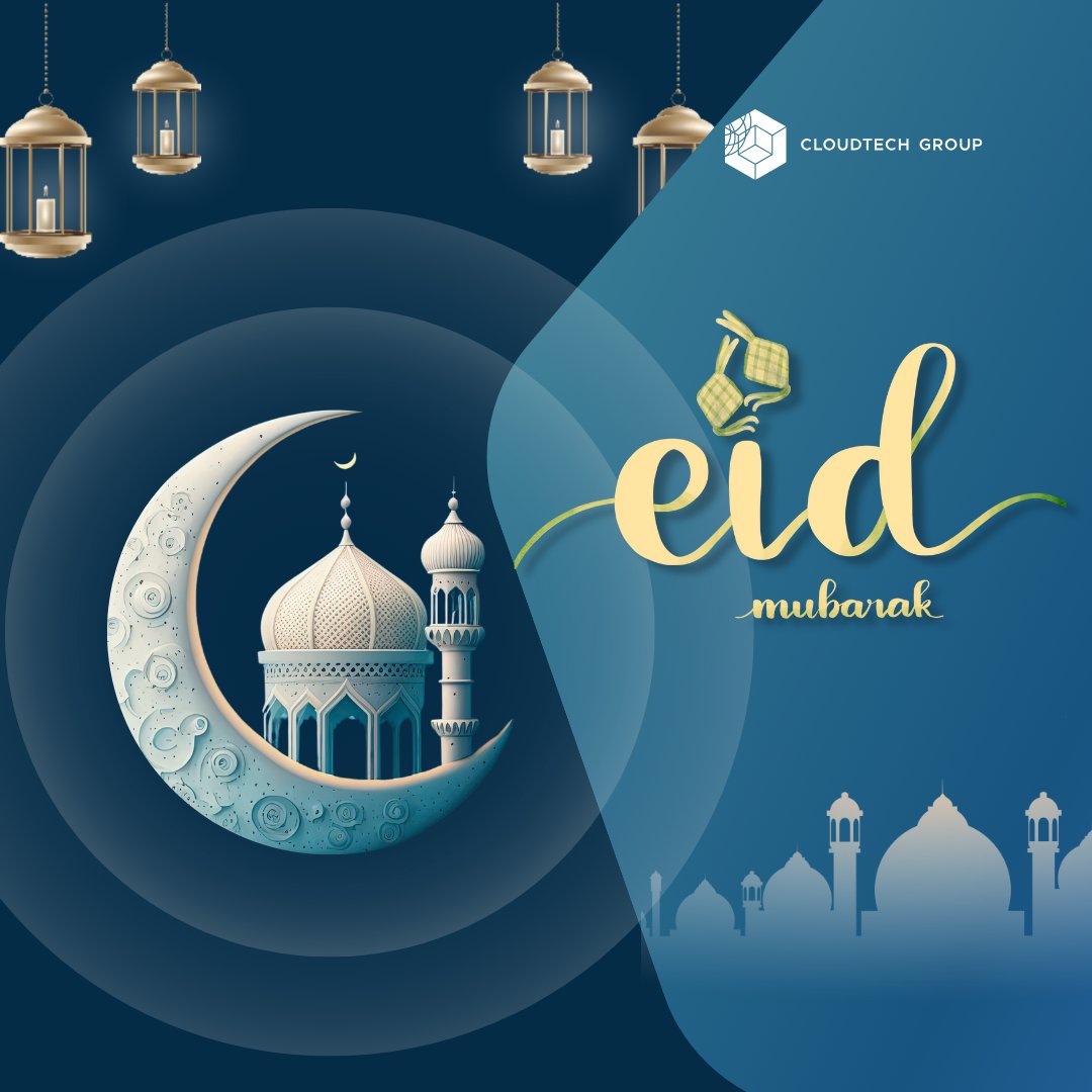 #EidMubarak 🫶🏻 CloudTech Group wishes you and your loved ones a joyous Eid 🌙!