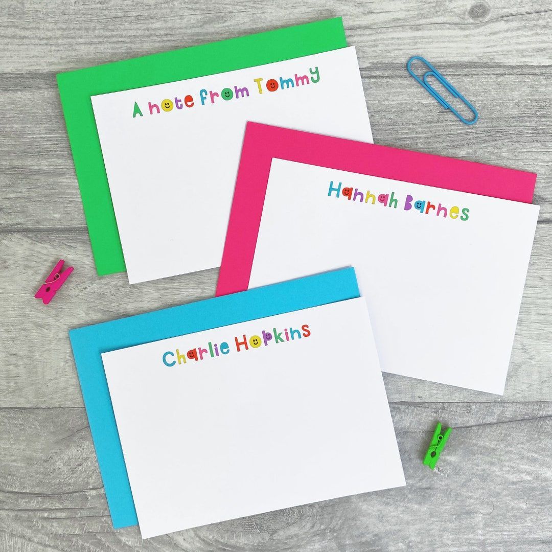 These fun note cards are a great way for the kids to keep in touch with friends and family! buff.ly/3Z66L6H #Earlybiz #onlinecraft #UKMakers