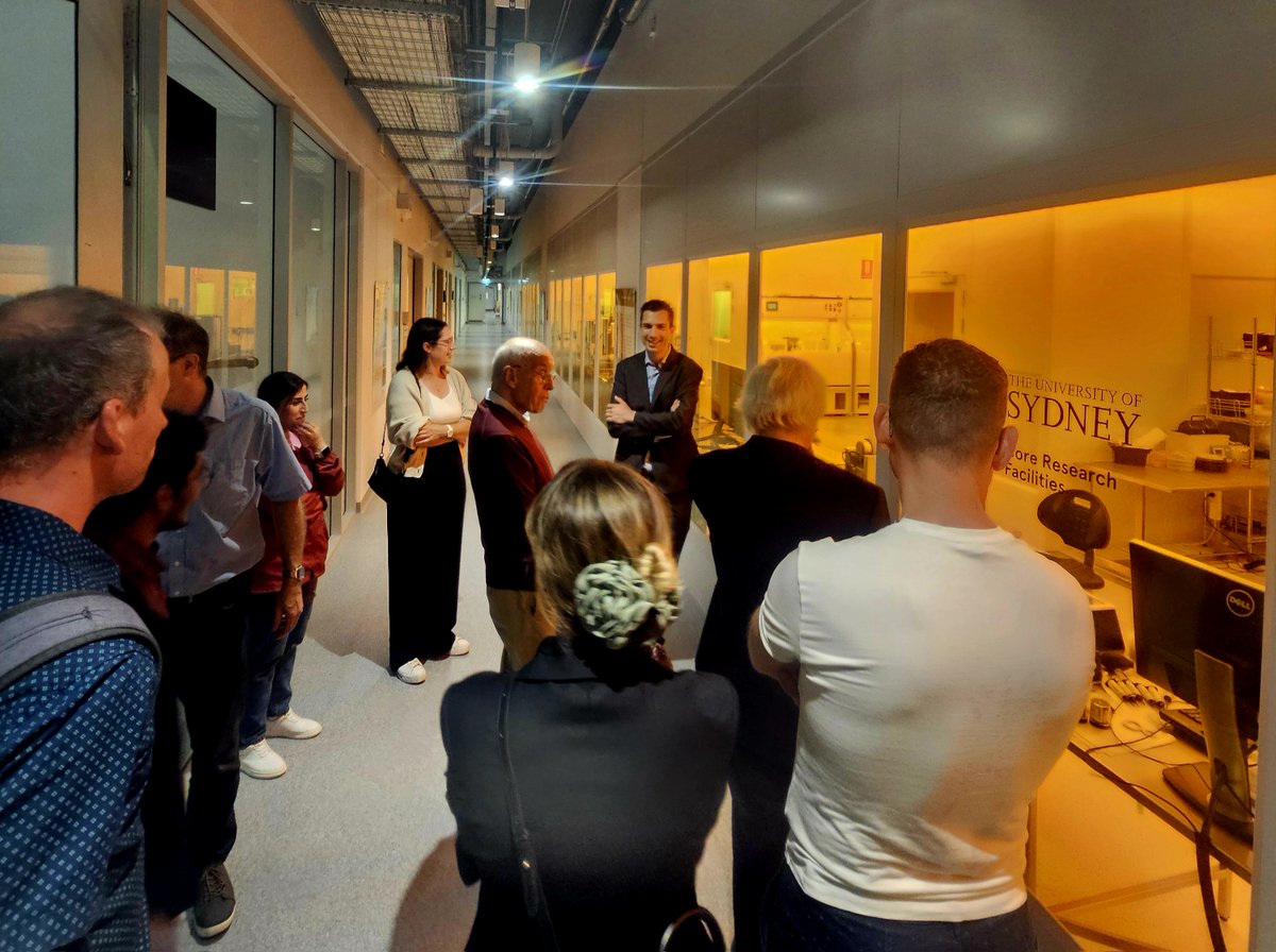 Yesterday, Associate Professor @NielsQuack hosted alumni from @ETH_en at Sydney Nano! We hope everyone enjoyed the tour of our cutting-edge facilities and engaging presentations. 😊 @Sydney_CRF