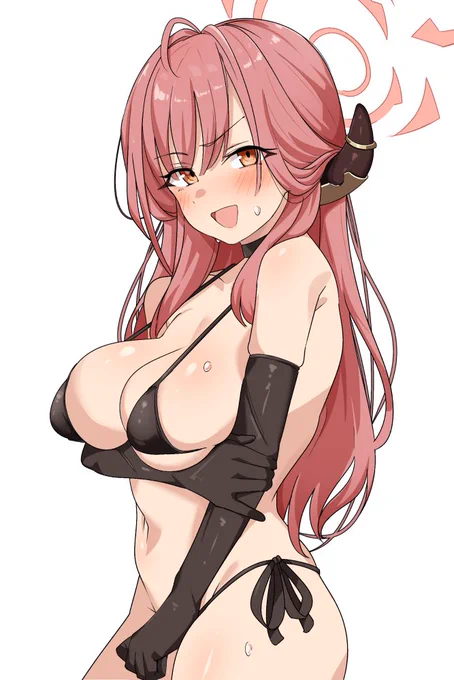 夜なべして描いた陸八魔アルさんです 