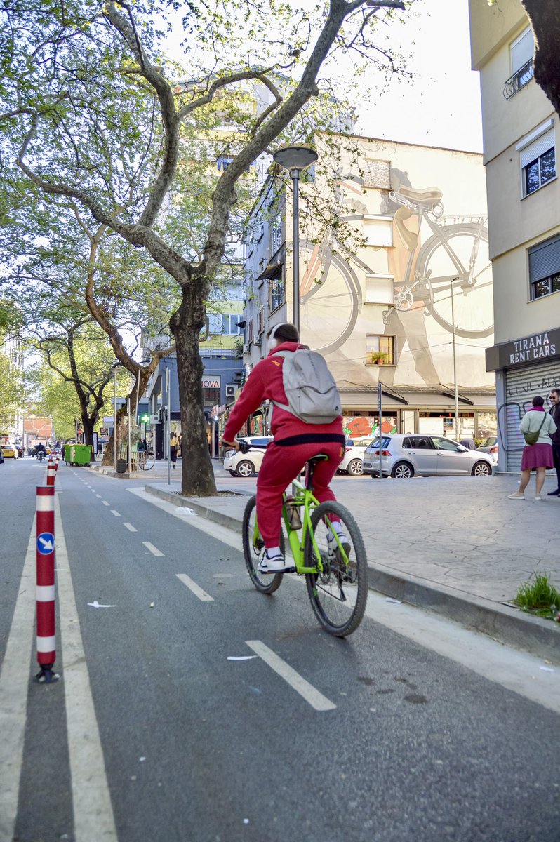 modacitylife's tweet photo. Tirana still has far to go on its journey to becoming a livable city. But it has taken big strides with little actions in recent years.

It proves good urbanism doesn’t require big budgets and visions; more important is political leadership and a desire to improve people’s lives. https://t.co/4C4qrp52VI