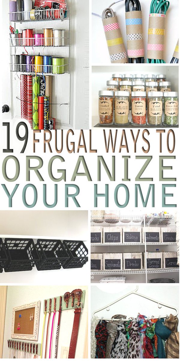 'Small space? No problem! Explore these DIY organization hacks to make the most of every inch. 📏✨ #SmallSpaceLiving #OrganizationTips'