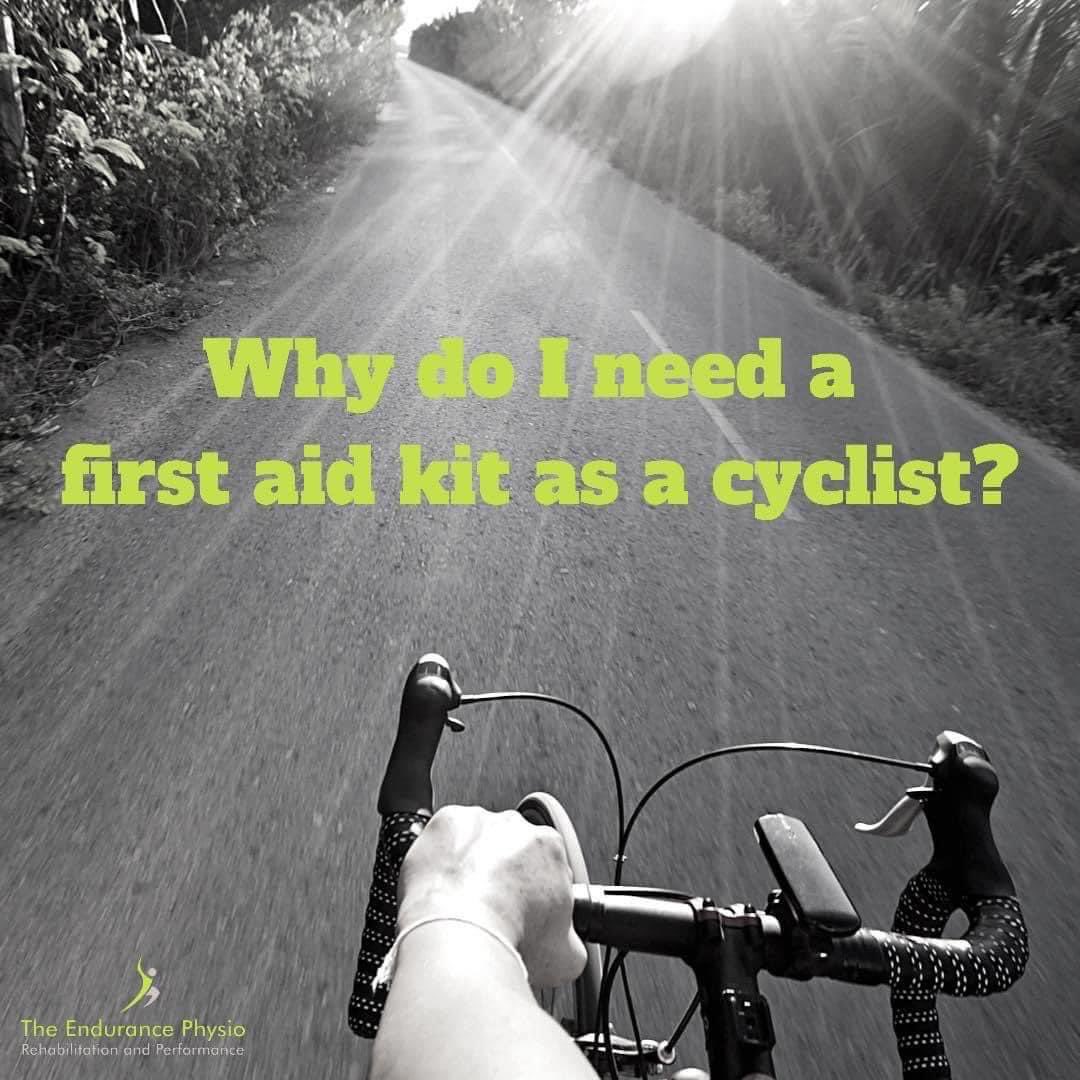 theEndurancePT's tweet image. Here’s a common response when I ask cyclists and triathletes whether they carry a first aid kit.

Did you know around half of reported cycling injuries a result of trauma, usually a crash or fall (Barrios, 2015).

Of those trauma related injuries, the most frequent are…