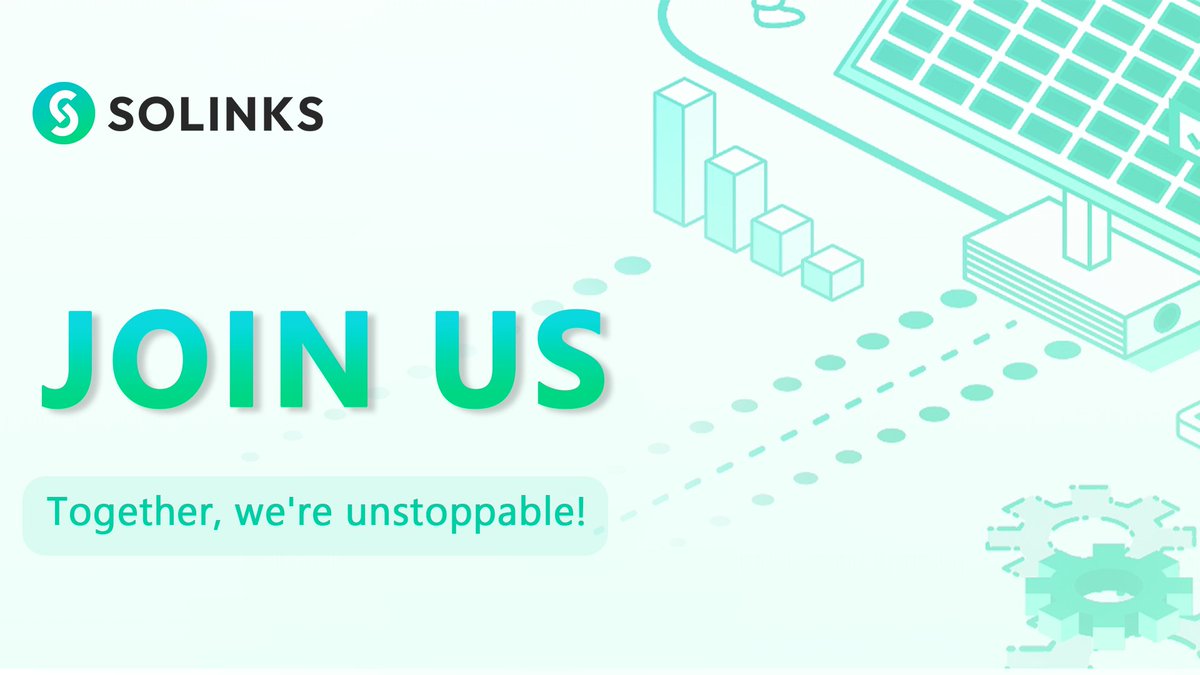 Solinks_'s tweet image. Join #Solinks and be part of a global family committed to changing the energy game. 🤠

Together, we're unstoppable!👏
