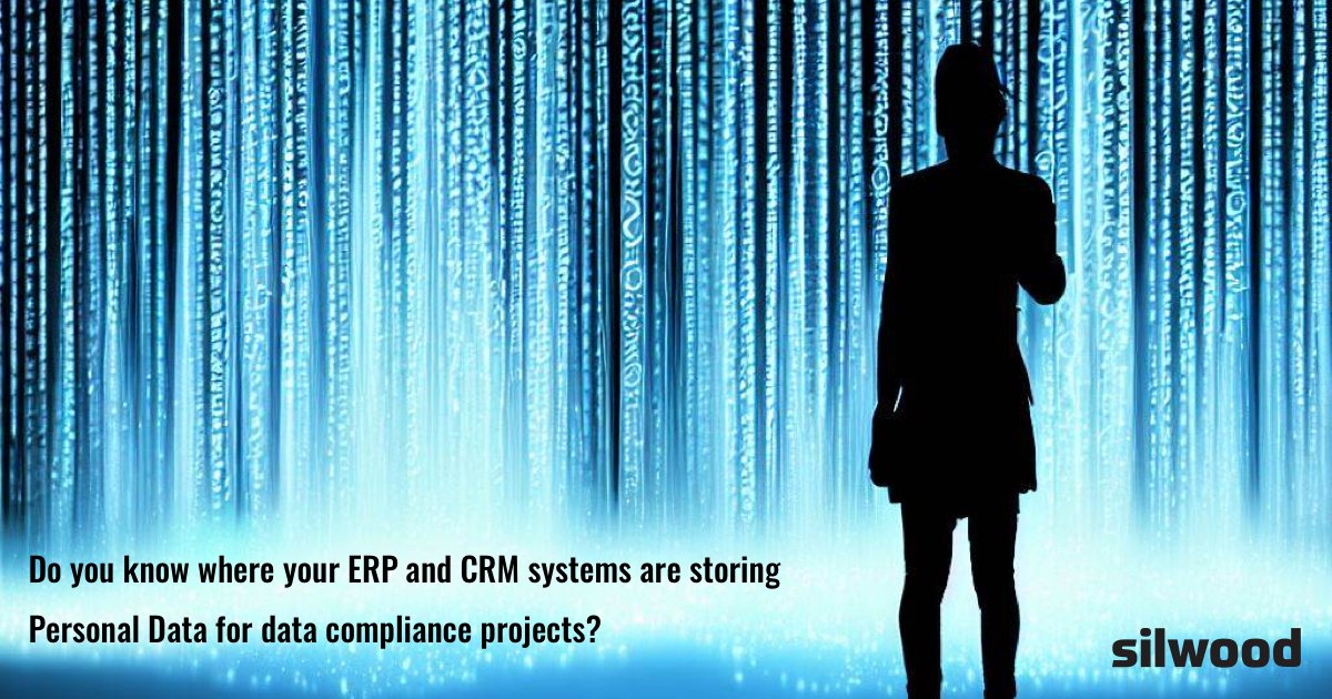 Do you know where your #ERP and #CRM systems are storing personal data for data compliance projects? Safyr® can help ow.ly/F5Ag50R8ezg #GDPR #CCPA