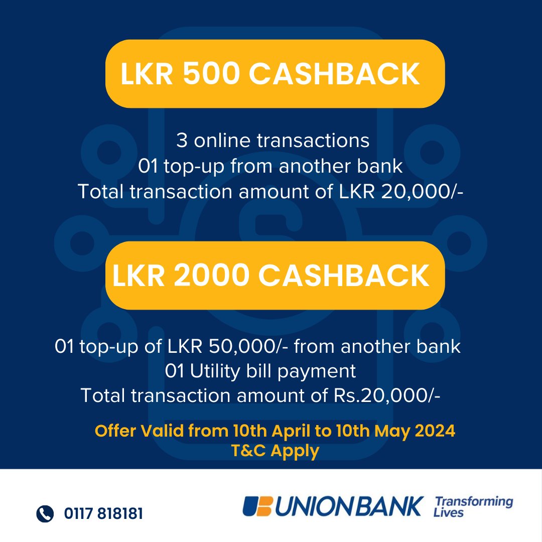 UnionBankSL tweet picture