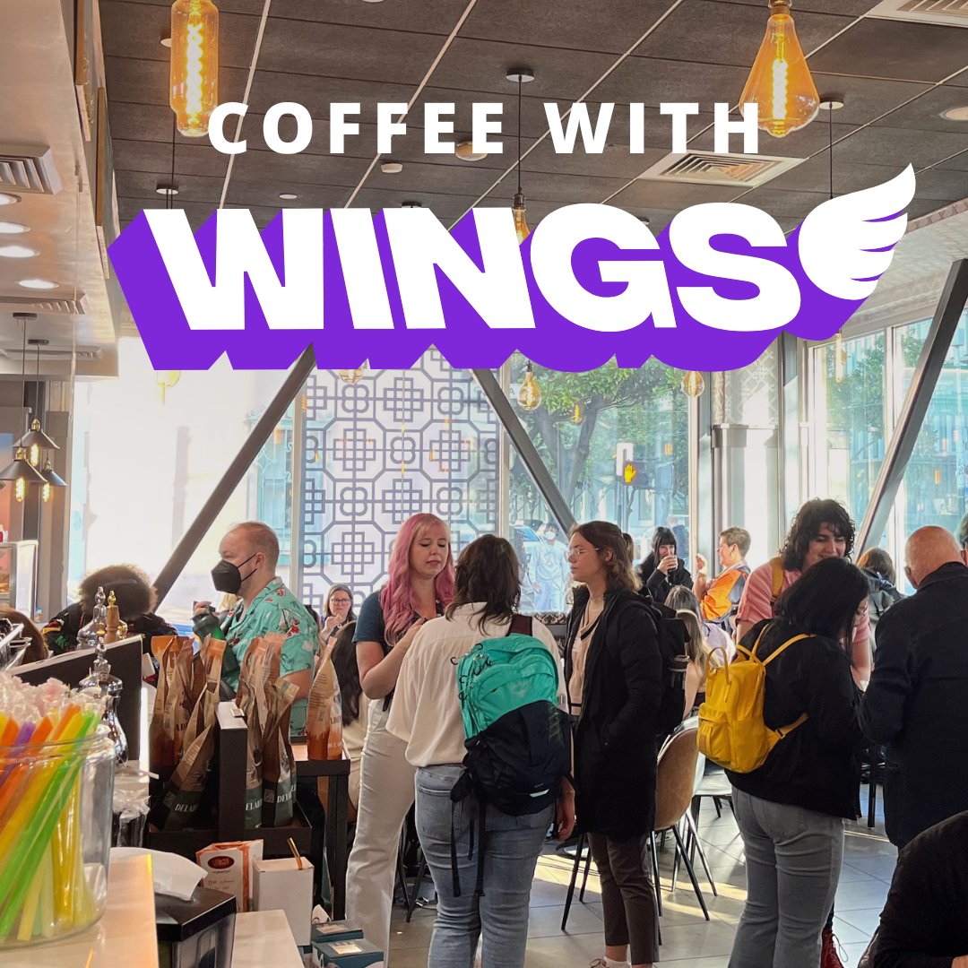 Another GDC has come & gone, and we’ve been reflecting on what a wonderful time we had this year! A huge thank you to everyone who joined us for our annual Coffee with WINGS event! ☕💜 See you next year ⭐