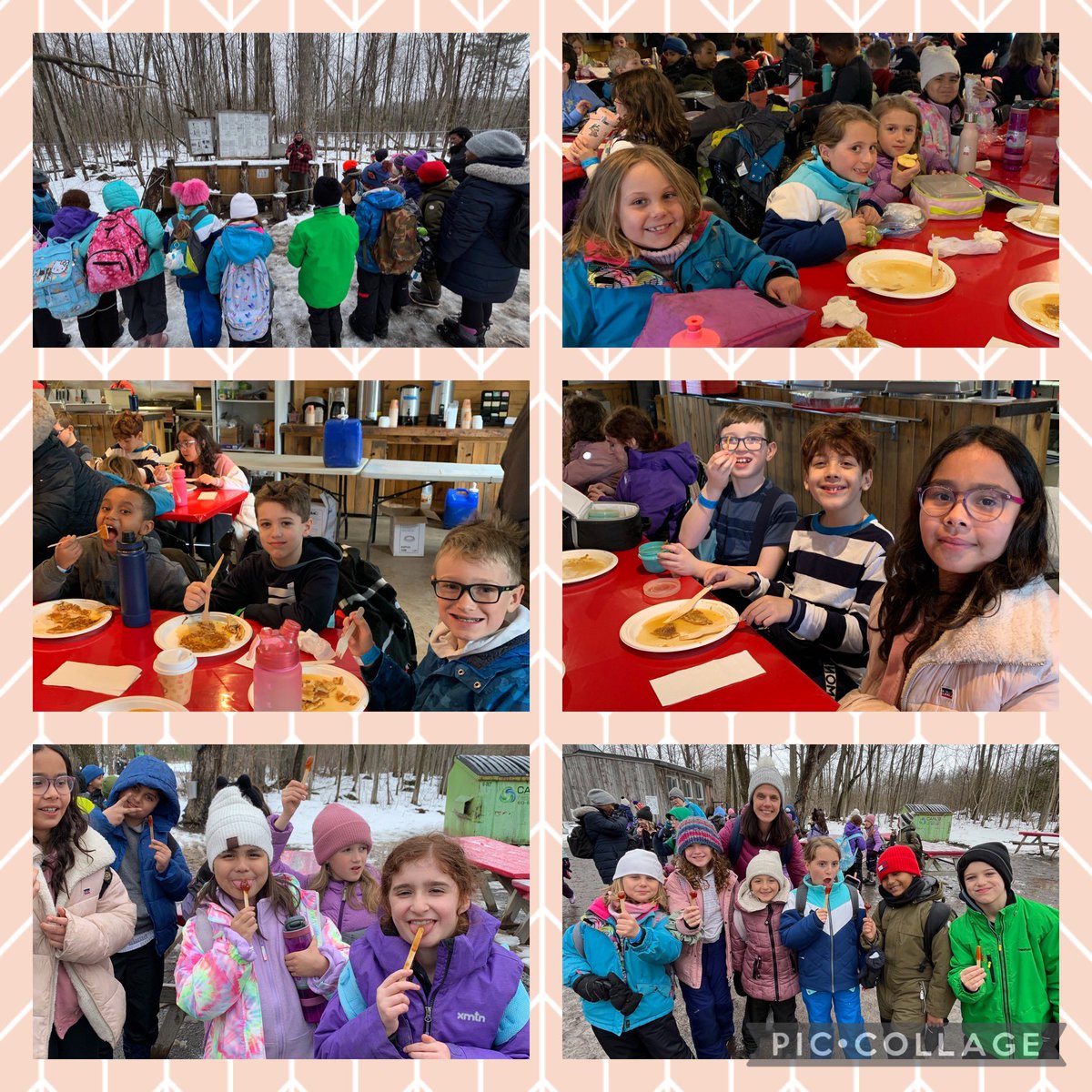 We were all smiles at the Proulx Sugar Bush on Friday! 🥞😊🫶Thanks to all the parents that joined us 😊 @StGemmaOCSB @OttCatholicSB #ocsb