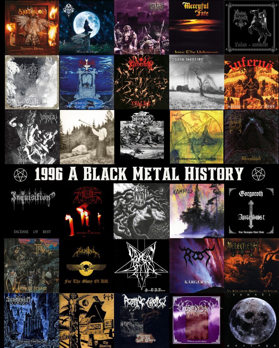 1996 was undoubtedly a pivotal year for  black metal, witnessing the birth of influential bands & the release of albums that continue to resonate with fans today... 

#Blackmetal #blackmetaltv