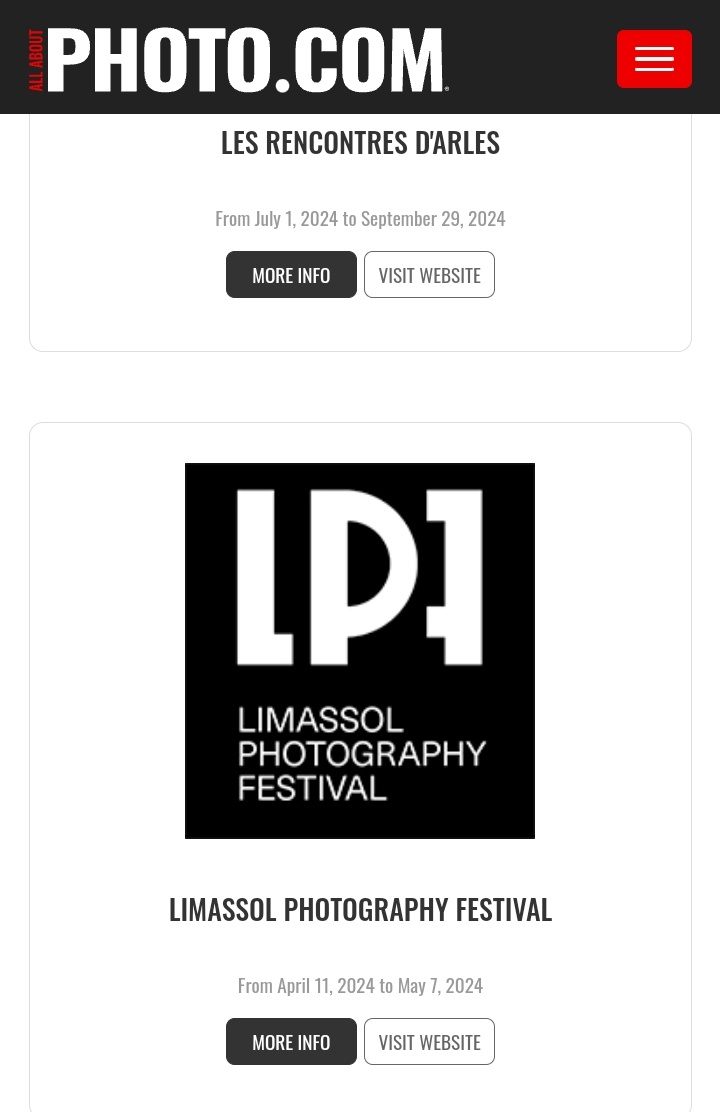 Thank you @allaboutphotoco !

all-about-photo.com/photo-events/p…

#LimassolPhotographyFestival #Limassol #Photography #Festival #Cyprus #sports