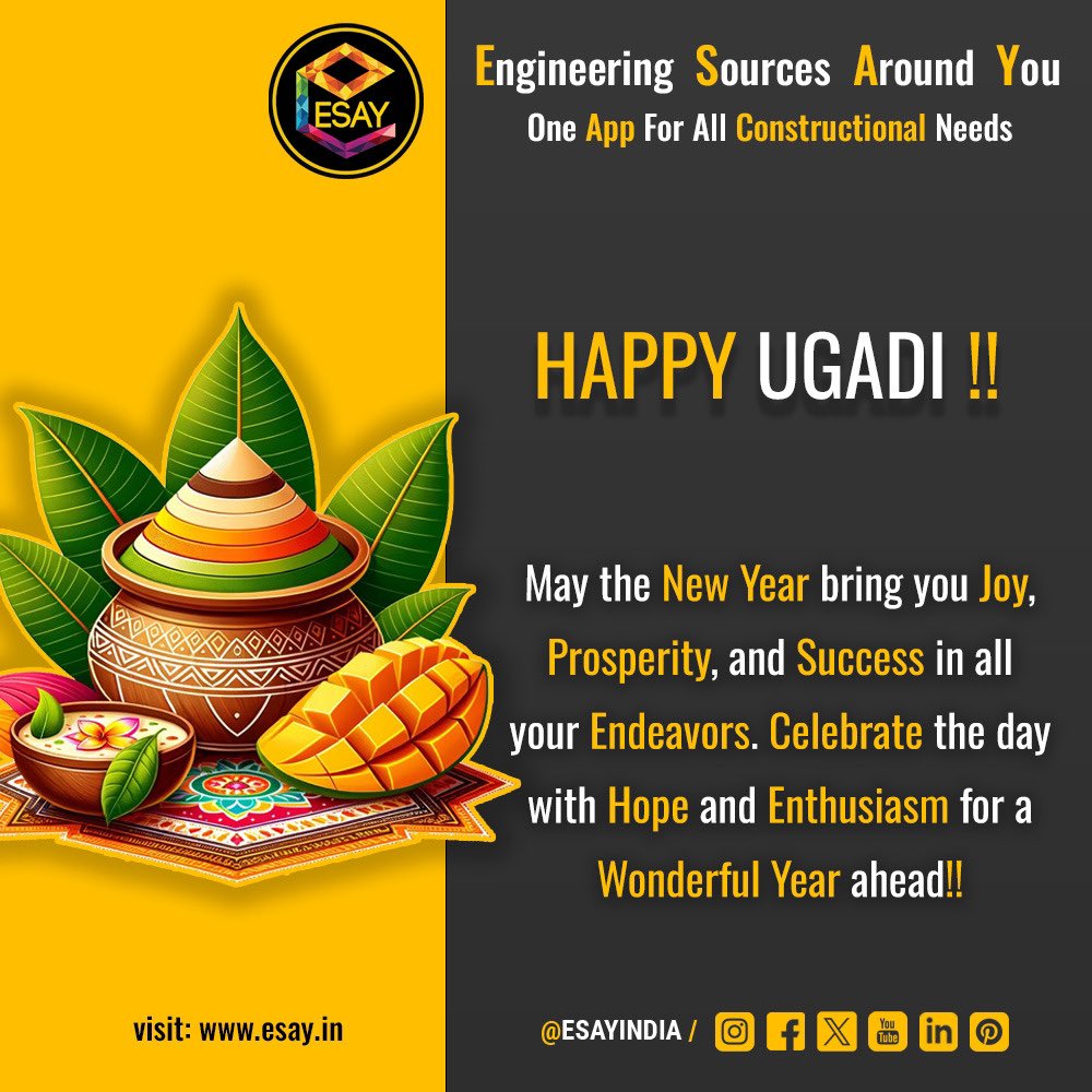 Happy Ugadi 🌿🌸🥭🍃🙏🕉️

#Ugadi2024 #HappyUgadi #UgadiFestival #NewYear #IndianFestival #SpringFestival #UgadiCelebration #FestivalOfBeginnings #UgadiPachadi #Tradition #Culture #Prosperity #Renewal #UgadiSpecial #FestiveSeason #UgadiWishes #UgadiGreetings #UgadiJoy #ugadi