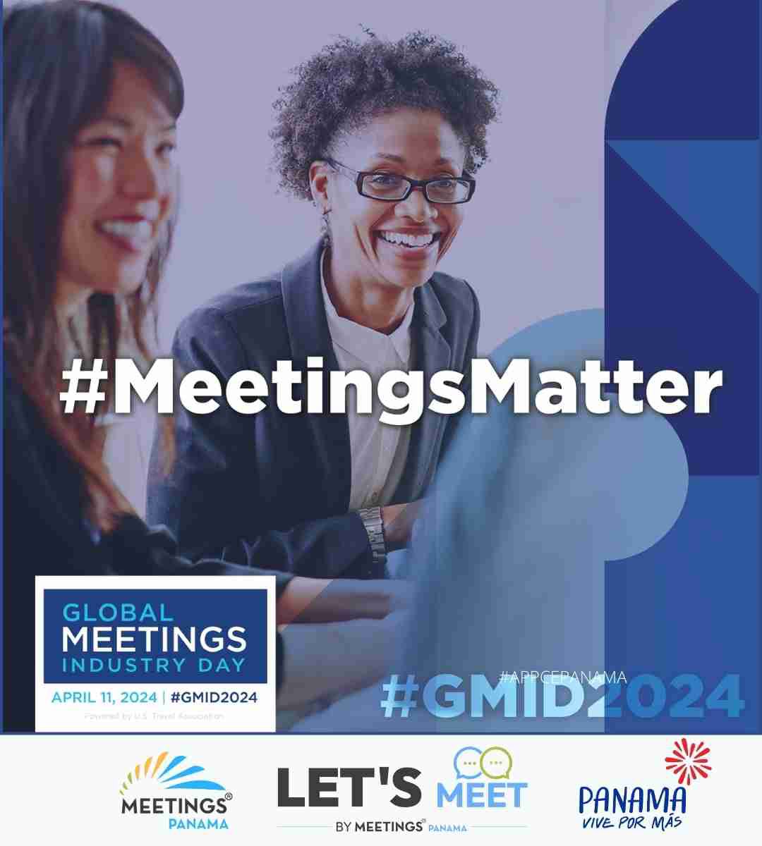 Meetings®️Panama (@meetingspanama) on Twitter photo #GMID2024 es una semana para elevar la voz y destacar la importancia del impacto económico que da la #IndustriaDeReuniones #SaveTheDate 11 #April
<a href="/Events_Council/">Events Industry Council</a> <a href="/echaillo/">Eduardo Chaillo CMP, CMM, CITP</a> <a href="/COCAL_ASOC/">#SoyCocal</a> <a href="/IEEEPanama/">IEEE Sección Panama</a> <a href="/promtur_panama/">PROMTUR PANAMA</a> <a href="/ApatelP/">Apatel Panamá</a> <a href="/CopaAirlines/">Copa Airlines</a> #GMID2024 es una semana para elevar la voz y destacar la importancia del impacto económico que da la #IndustriaDeReuniones #SaveTheDate 11 #April
<a href="/Events_Council/">Events Industry Council</a> <a href="/echaillo/">Eduardo Chaillo CMP, CMM, CITP</a> <a href="/COCAL_ASOC/">#SoyCocal</a> <a href="/IEEEPanama/">IEEE Sección Panama</a> <a href="/promtur_panama/">PROMTUR PANAMA</a> <a href="/ApatelP/">Apatel Panamá</a> <a href="/CopaAirlines/">Copa Airlines</a>