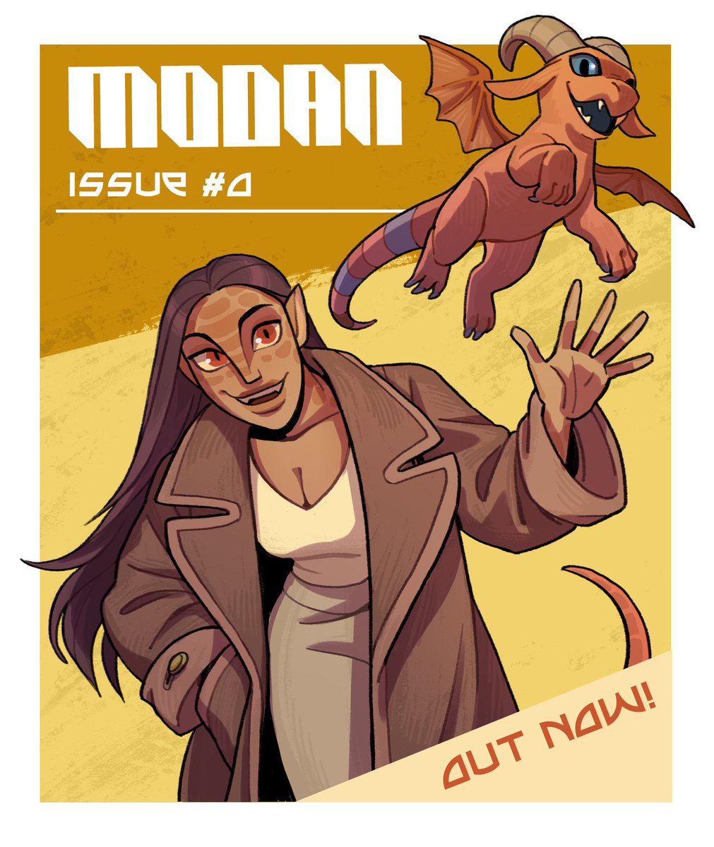 A little late to announce… But MODAN Issue #0 is out check it out!