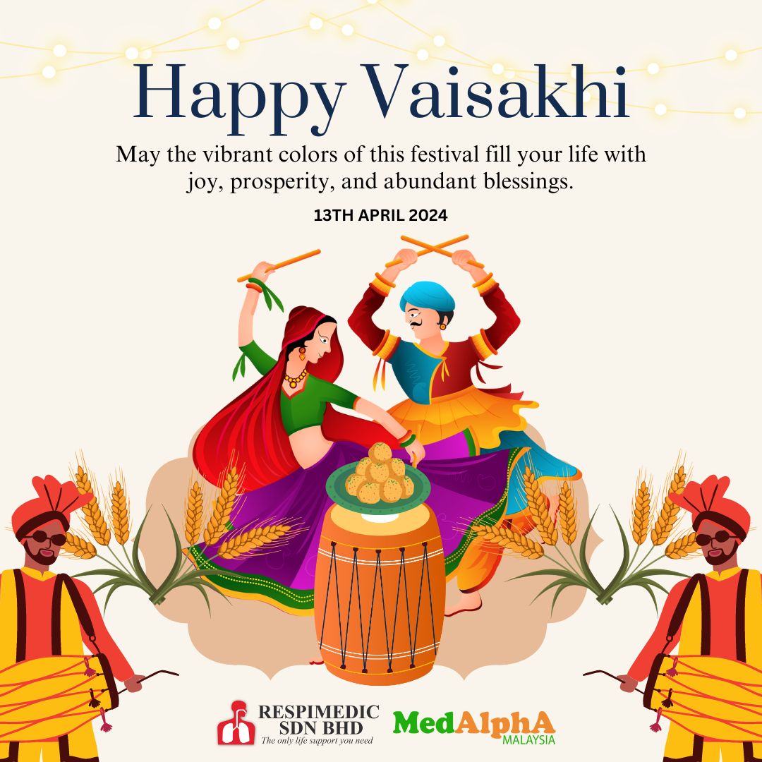 Happy Vaisakhi 🎉❤
May the vibrant colors of this festival fill your life with joy, prosperity, and abundant blessings.

#vaisakhi #medicalproducts #medicalsupply #lifesupport #respimedic