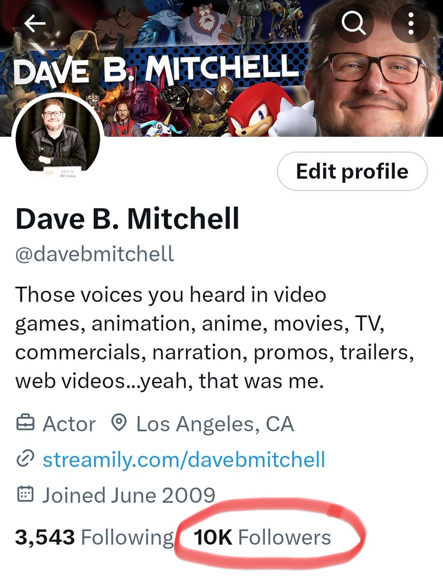 Wow...just saw that I broke 10k followers! 😳 THANK YOU to each and every one of you who have chosen to come along with me through this career I chose, I appreciate you all!! 🥳🥰 #voiceactor #voiceacting