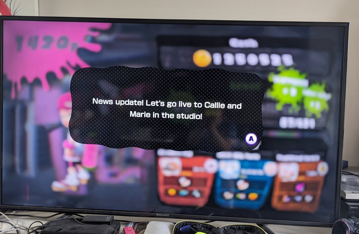 PeckaGee's tweet photo. Shoutout to the cool people on my final game of Splatoon Wii U #splatoon1 https://t.co/C4MmDMvROd