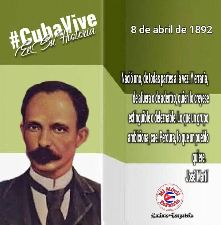 #MartíVive 
#AgroalimPorCuba 🇨🇺