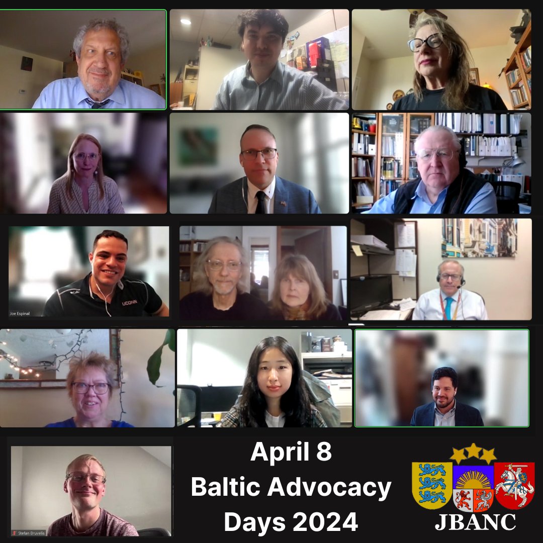 Day 1 of #BalticAdvocacyDays2024: we met with offices of @Senlaphonza @SenToddYoung @RepRudyYakym @RepFinstad. It's vital to support #Ukraine for security in Europe & beyond. Priorities: 1. #BalticSecurityInitiative 2. Ukraine aid 3. REPO Act 4. Reaffirm U.S. commitment to #NATO