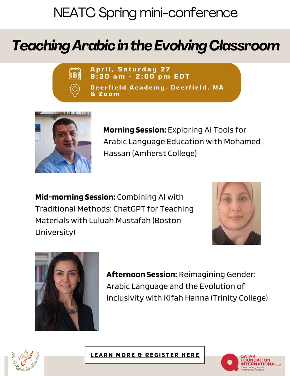 NEATC spring mini conference of 2024 is here! Register by April 23: bit.ly/4auEoUG