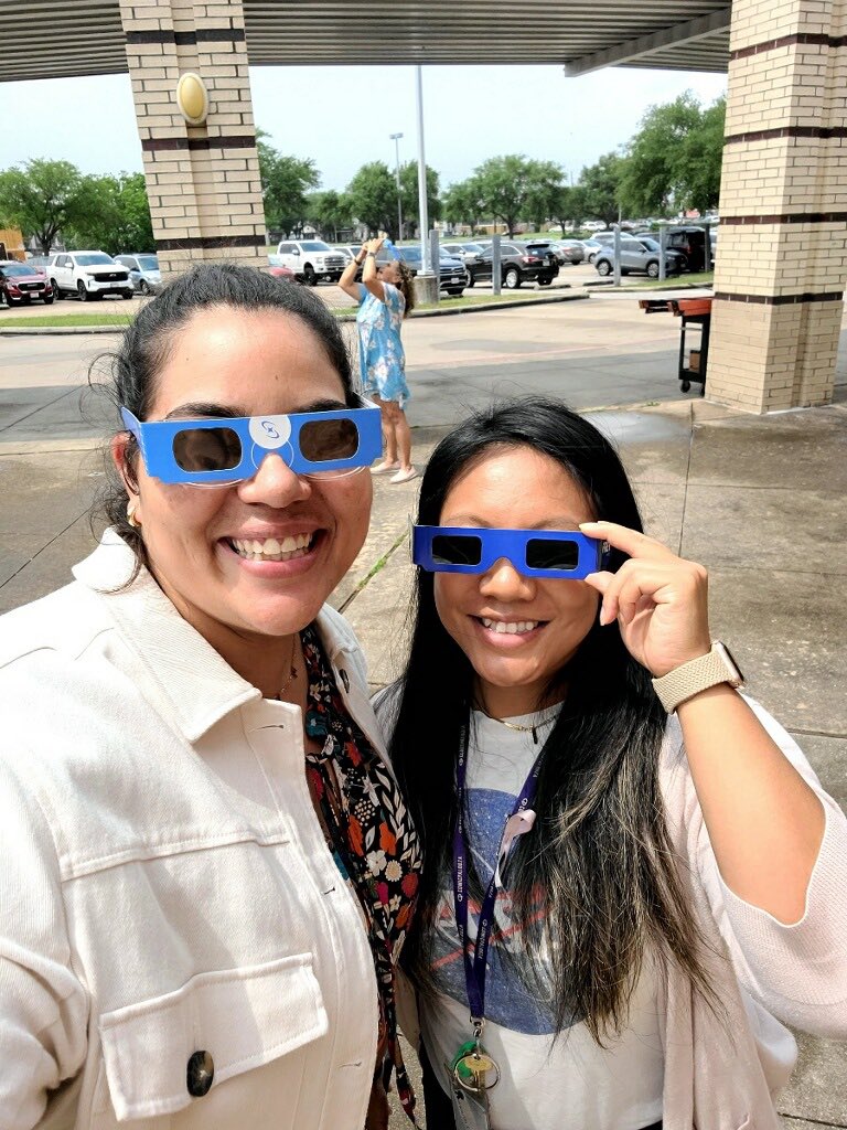 Cloudy with a chance of memories made #Solareclipe2024 @budewigbulldogs