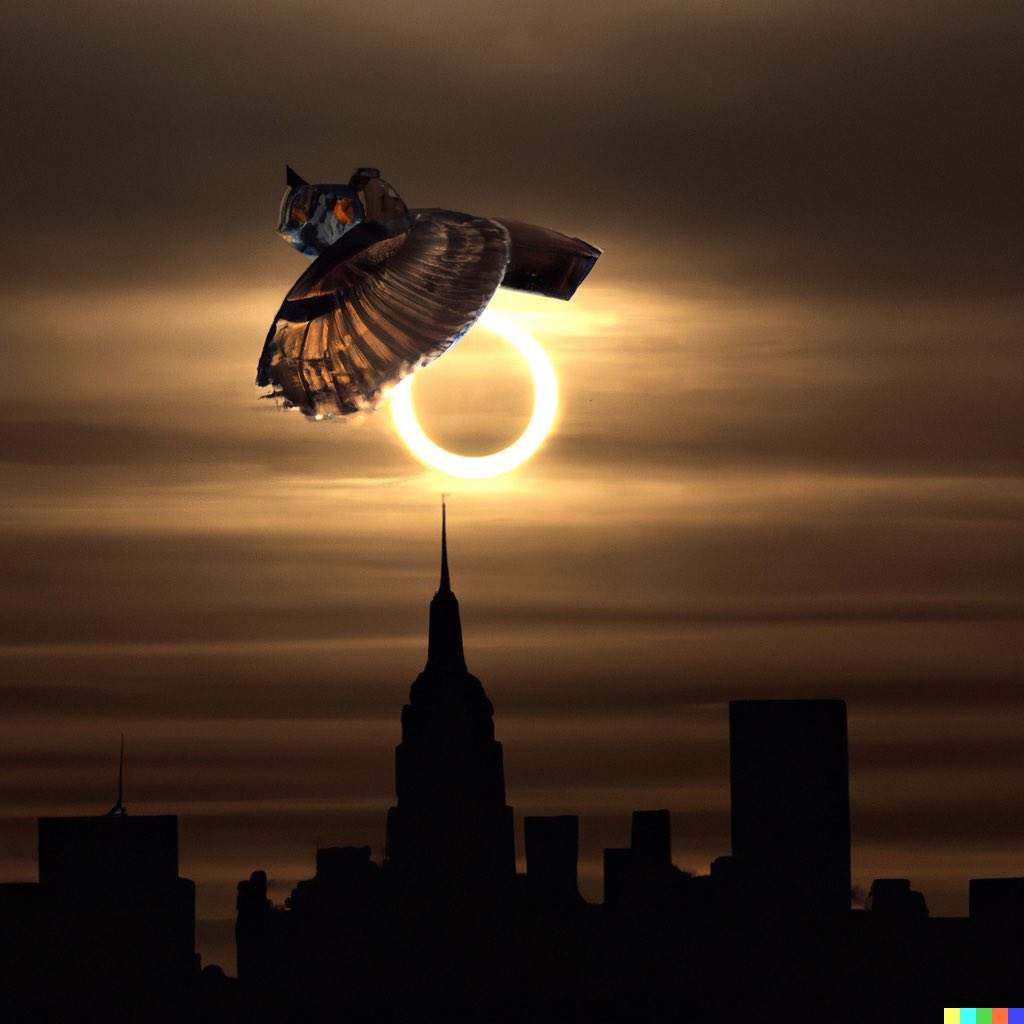 I would have flipped out if I had been able to see the eclipse. Here’s a dramatic recreation.