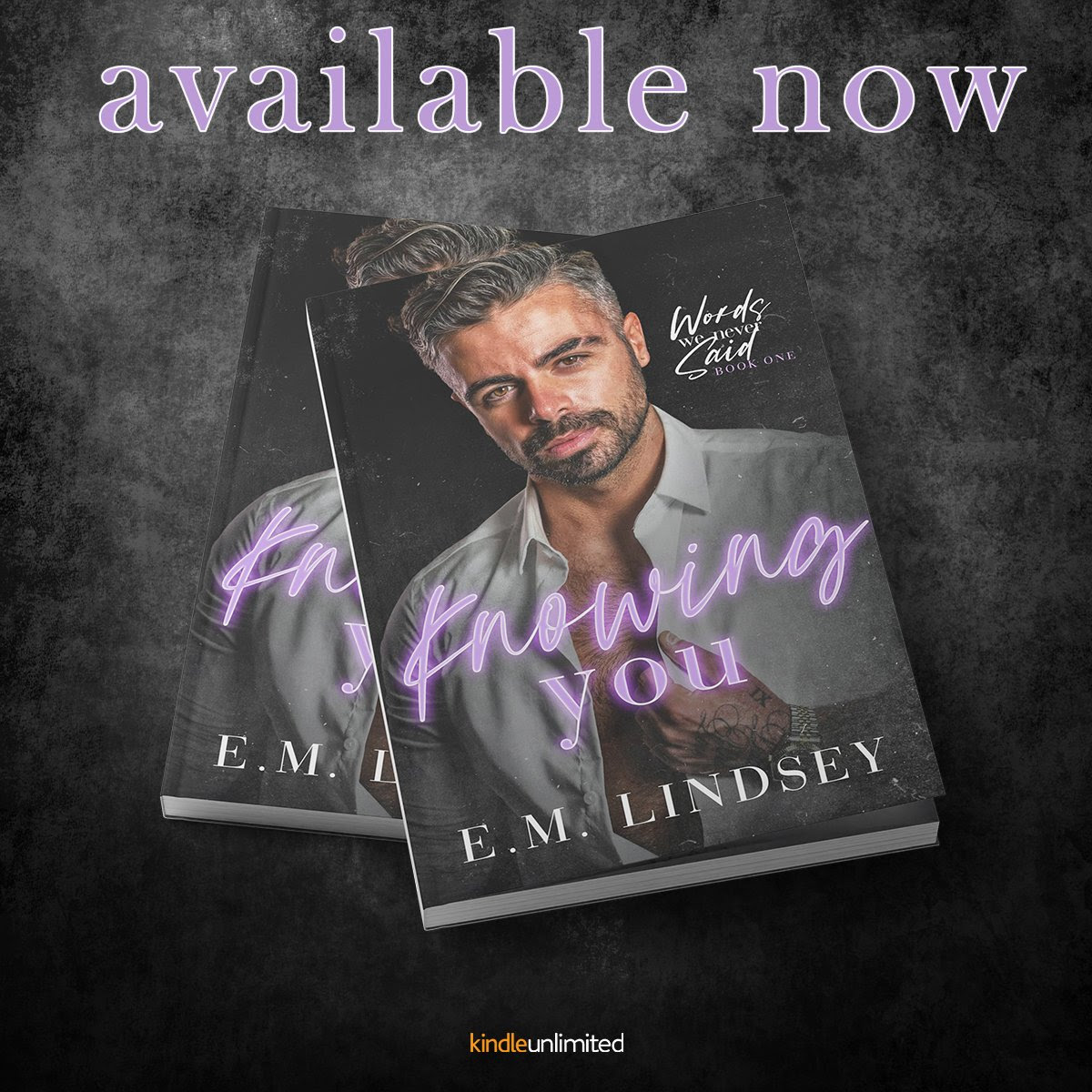 Release Day
Knowing You from E.M. Lindsey is #NowLive!

#OneClick: geni.us/kyemlevents

#MMRomance #SingleDad #BiAwakening #LowAngst #HEA #FriendswithBenefitstoLovers #Nanny @Chaotic_Creativ