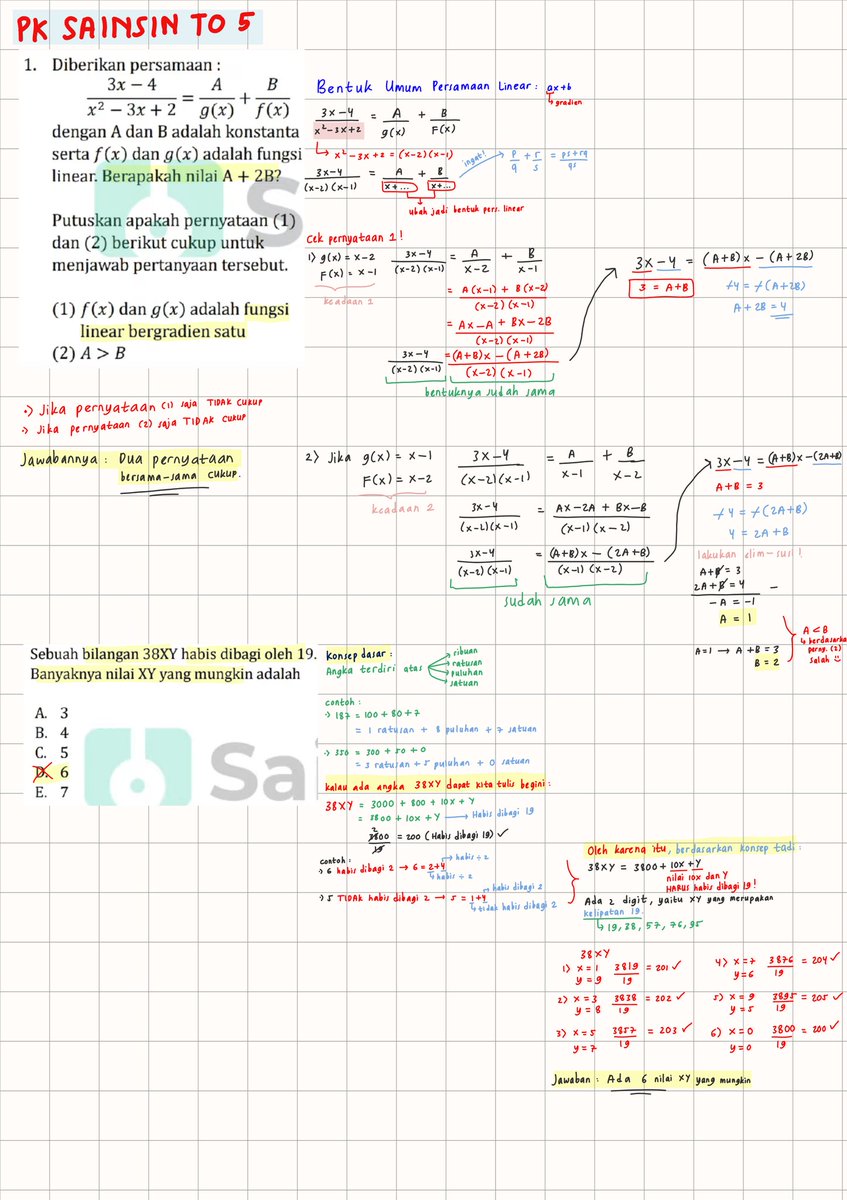 studywithshea's tweet photo. PEMBAHASAN TO 5 SAINSIN 🧸 
— SUBTEST PK ✍🏻 https://t.co/rXEQLLIlyd