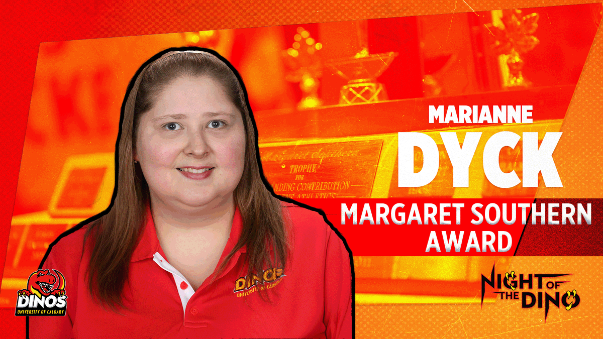 This year’s Margaret Southern Award goes to Marianne Dyke! #GoDinos #NOTD