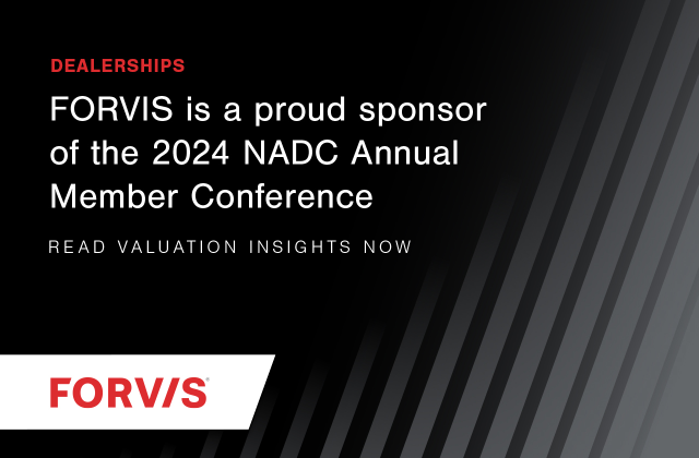 Our team at <a href="/FORVIS/">FORVIS</a> is excited to return as a sponsor of the 2024 NADC Annual Member Conference and hope to see you there! As you get ready for the event, read our latest insight on valuations and what's to come for 2024: bit.ly/3TN5KOF
