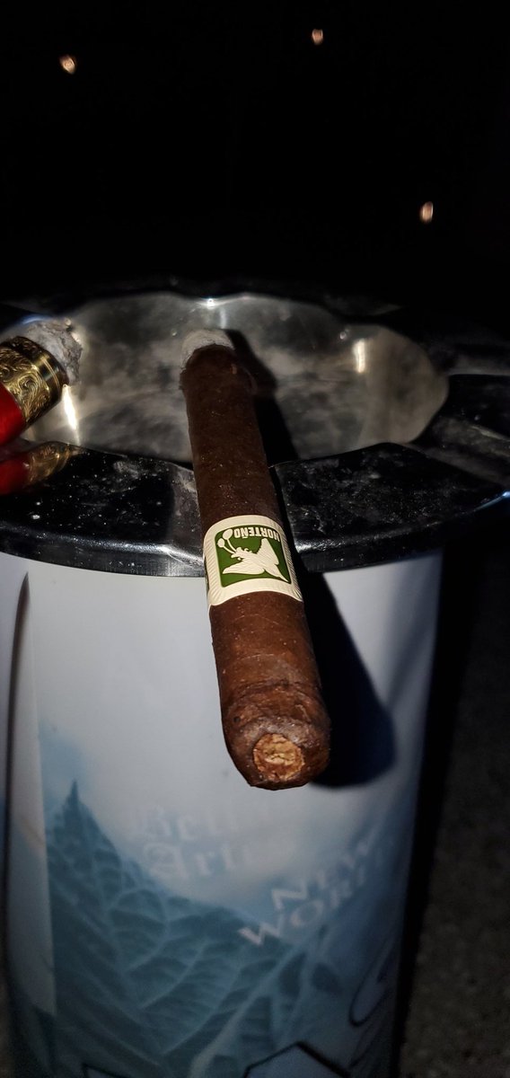 Norteno for my second cigar!   #greycliffeatthequarry @drewestatecigar #nortenocigars