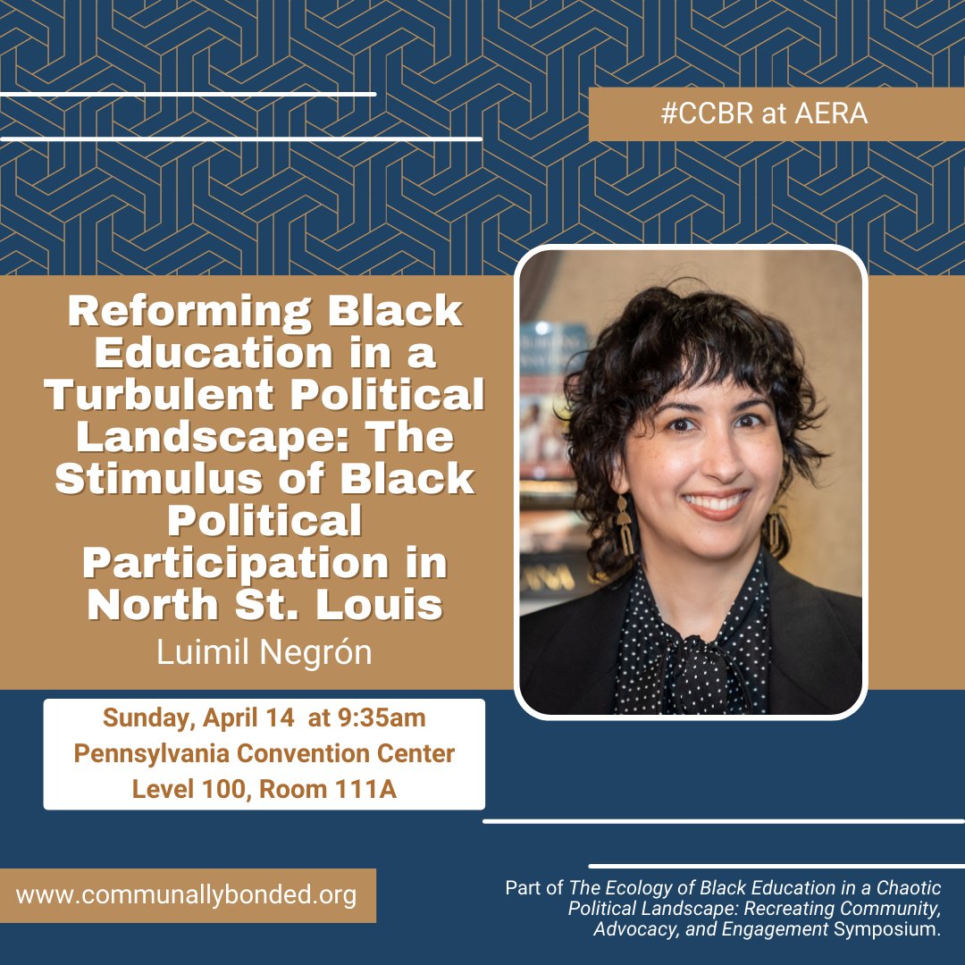 _CCBResearch's tweet photo. ✨@DrJeromeMorris &amp; members of our #CCBR team will be at #AERA24! We'll also have our community collaborators, @goodjourneyinc and their youth researchers presenting with us as well! 

✨Check out these great presentations if you'll be there! More info: https://t.co/CQWVSiUSib https://t.co/LlSLHQ0wty