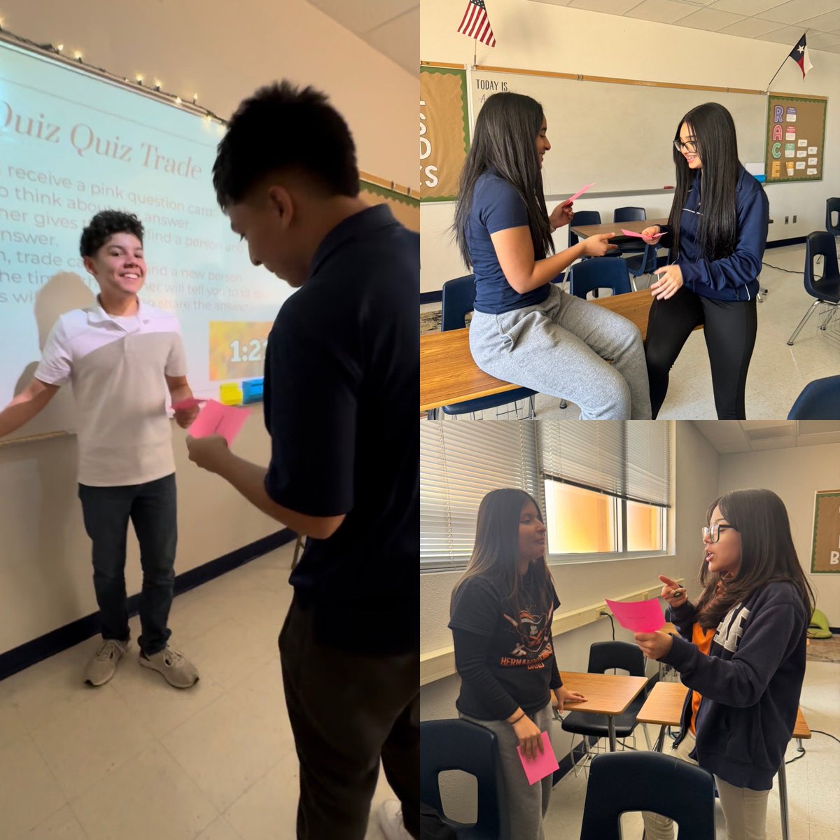 martiv_HMS's tweet image. Awesome to see @Hernando_MS 8th graders sharing their knowledge by reviewing vocabulary and explaining key concepts. #staarblitz #chasing100 
👏🏼📚💙🧡