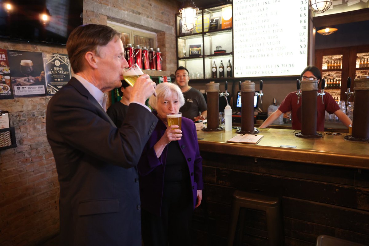 After wrapping up my meetings, I capped off a productive trip with a visit to the Imperial College, and a microbrewery in Beijing that imports American hops for their beers — a small representation of how the U.S.-China bilateral economic relationship can benefit both sides.