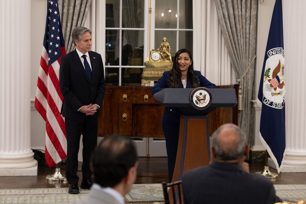 Tonight I welcomed our diplomatic community and @StateDept colleagues for an Iftar dinner — a longstanding and important Department tradition to commemorate Ramadan.