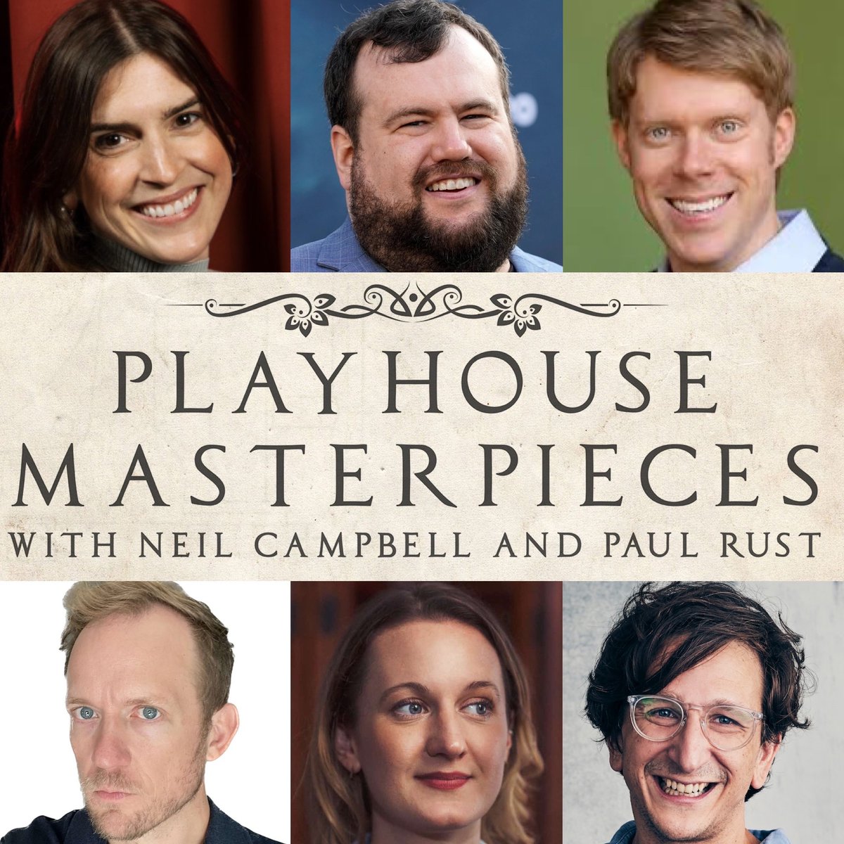 FRIDAY APRIL 12! Watch the live show (or live stream!) of PLAYHOUSE MASTERPIECES presented by @neilerdude & me at The @ElysianTheater! Featuring special guests: @tim_baltz @BDayBoysMitch Fran Gillespie @LilyYily Tickets for live show and live stream: shorturl.at/fkMQ1