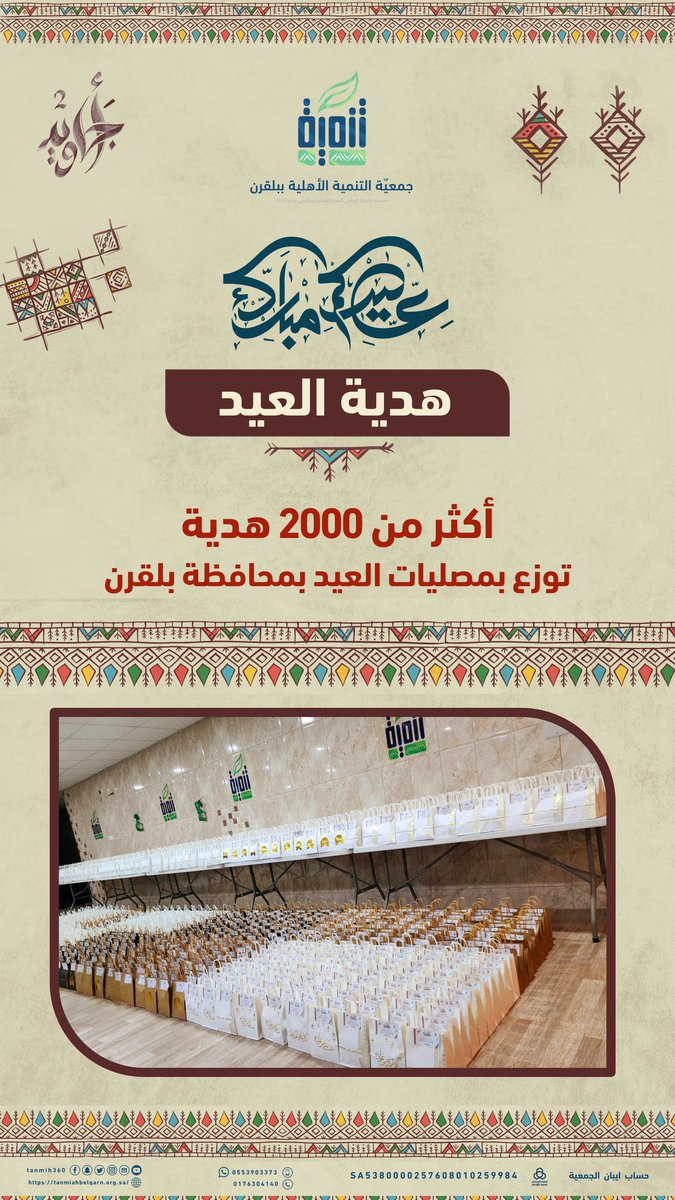 جمعية التنمية الأهلية ببلقرن (@tanmih360) on Twitter photo 